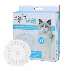 AFP Lifestyle 4 Pets - Lotus Ceramic Fountain Filter Replacement 3 st
