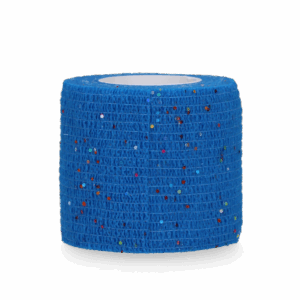 Excellent Animal Glitter Bandage Profi 5 cm - Blauw