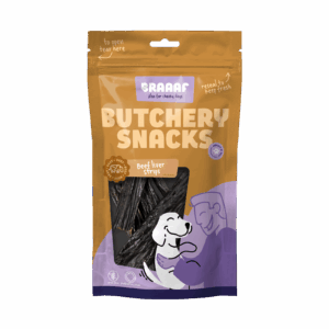 Braaaf Butchery Snacks Runderlever reepjes 150 g