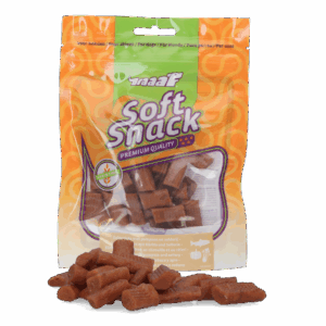 Braaaf Soft Snack met Zalm pompoen en selderij