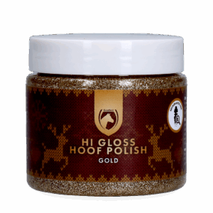 Excellent Horse Christmas Hi Gloss Hoof Polish Goud 150 ml