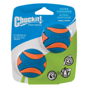 Chuckit! Ultra Squeaker Ball S (2-pack)