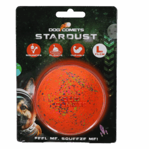 Dog Comets Stardust Oranje L