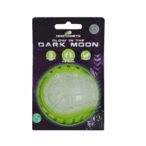 Dog Comets Glow In The Dark Moon Bal M Groen
