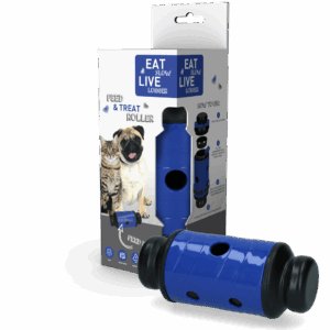Eat Slow Live Longer Feed & Treat Roller Blauw S