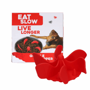 Eat Slow Live Longer Gobble Stopper Rood M