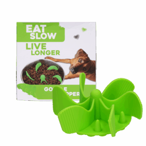 Eat Slow Live Longer Gobble Stopper Groen M