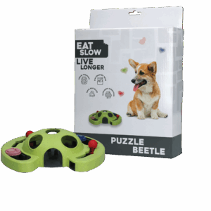 Eat Slow Live Longer Puzzle Beetle