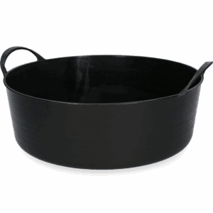 Emmer V-Trug Flexi 6 l Zwart