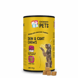 Excellent Pets Skin & Coat Soft Chews 60 Treats