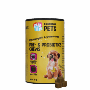 Excellent Pets Pre- & Probiotics Chews 60 Treats
