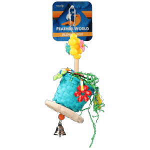 Feather World Flower pot