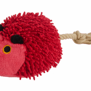 Fuzzle Hedgie met staart Rood