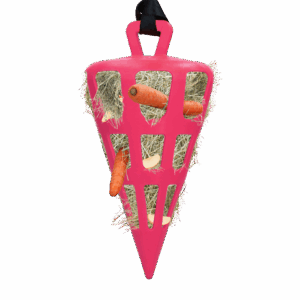 Hay Slow Feeder Fun & Flex Carrot Roze