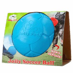 Jolly Soccer Ball Lichtblauw L (20 cm)