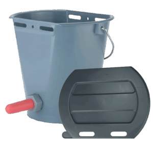 Kalveremmer KS + speen 2-zijdig plat