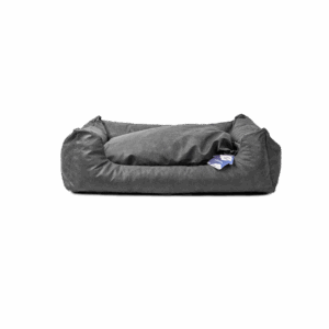 Let's Sleep Sweet Dreams Hondenmand Met Kussen XL Antraciet