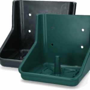 Liksteenhouder kunststof Robu 10 kg liksteen Zwart