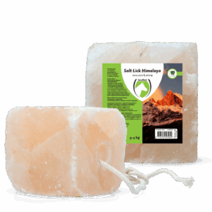 Excellent Horse Salt Lick Himalaya 3-4 kg (Met touw)