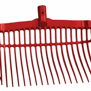 Mestvork zonder steel Rood