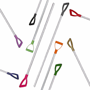 Mestvork steel 115 cm Blauw