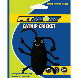 Petsport Catnip Cricket Zwart