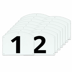 Show Jump cijfers en letters