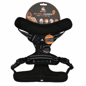 Spotted! Pro No Pull Harnas Donker Grijs S