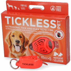 Tickless Pet minimaal 6 maanden bescherming Oranje