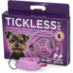 Tickless Pet minimaal 6 maanden bescherming Roze