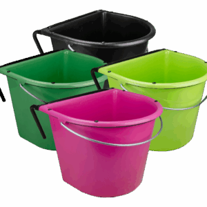 Voerbak 15 l met ophang en hengsel Donkergroen